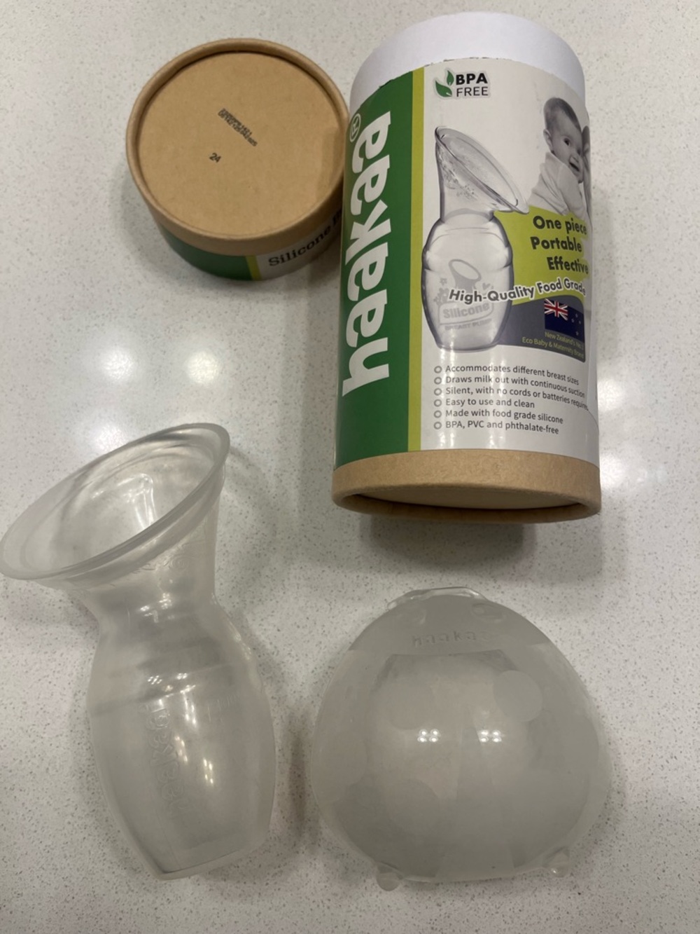 Haakaa Silicone Manual Breast Pump Set - Clear